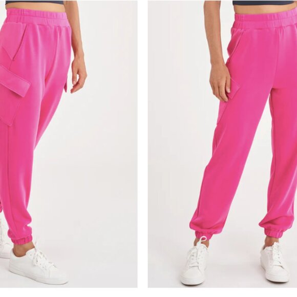 Thrive Societe Woman’s Ultralux Cargo Pocket Jogger Teal color Size M NWOT - Picture 8 of 8